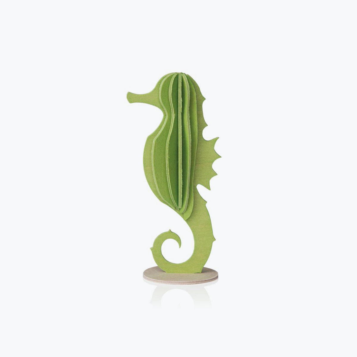 Lovi - Ornament - Seahorse - 8cm - Light Green