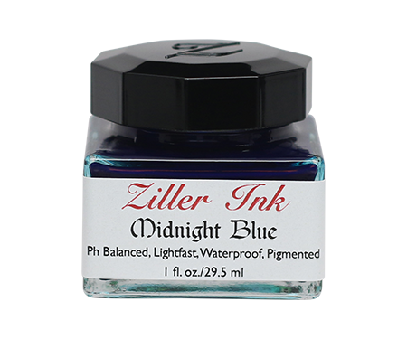 Ziller’s - Calligraphy Ink - Midnight Blue