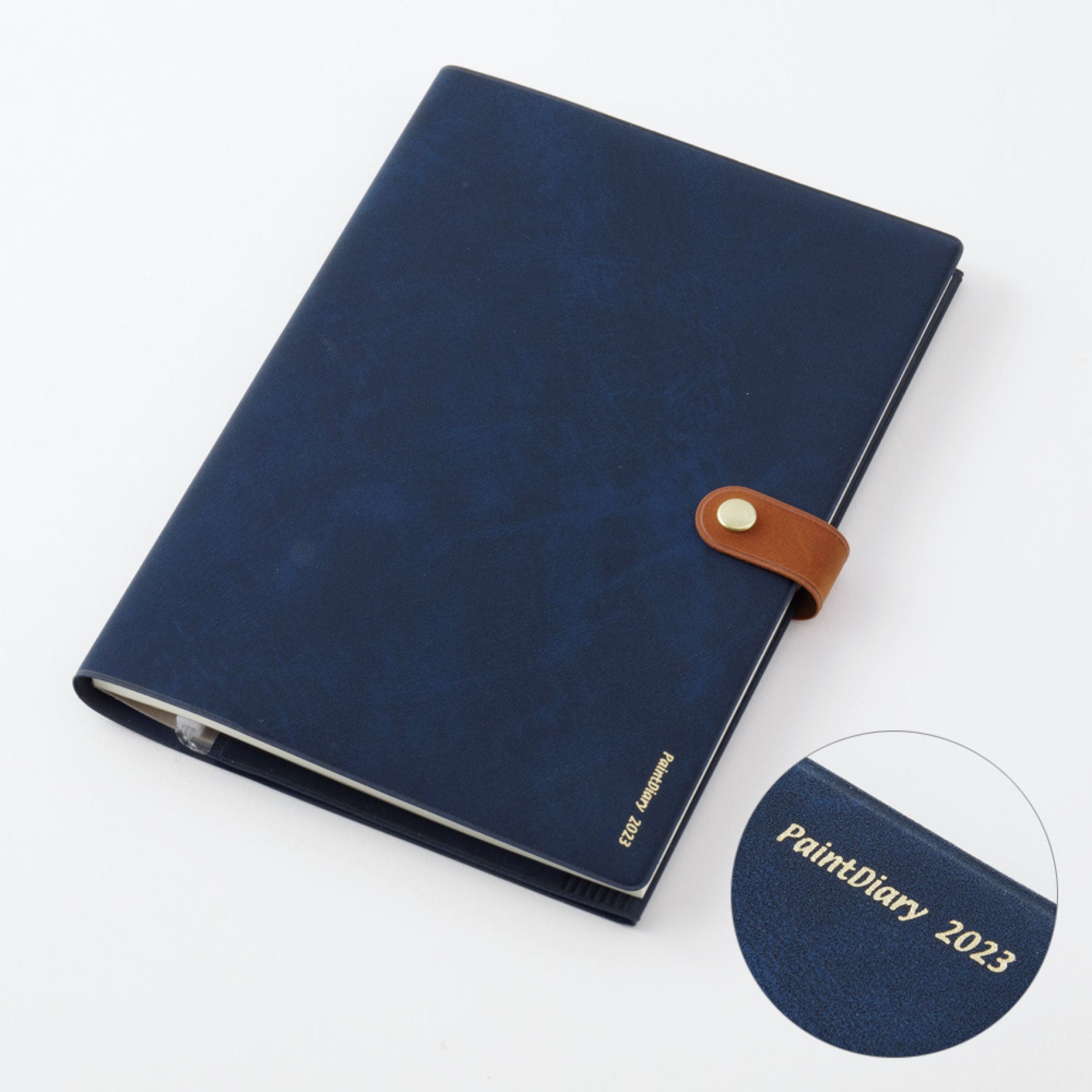 Midori - 2023 Diary - Paint Diary - A5 - Navy