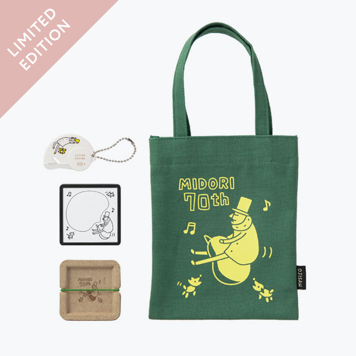 Midori - Carry Case - Midori 70th Ojisan Stationery Set (Limited Edition)