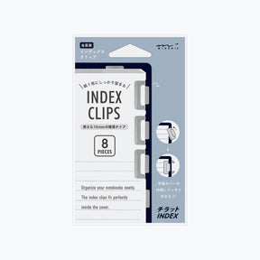 Midori - Clips - Index - Silver