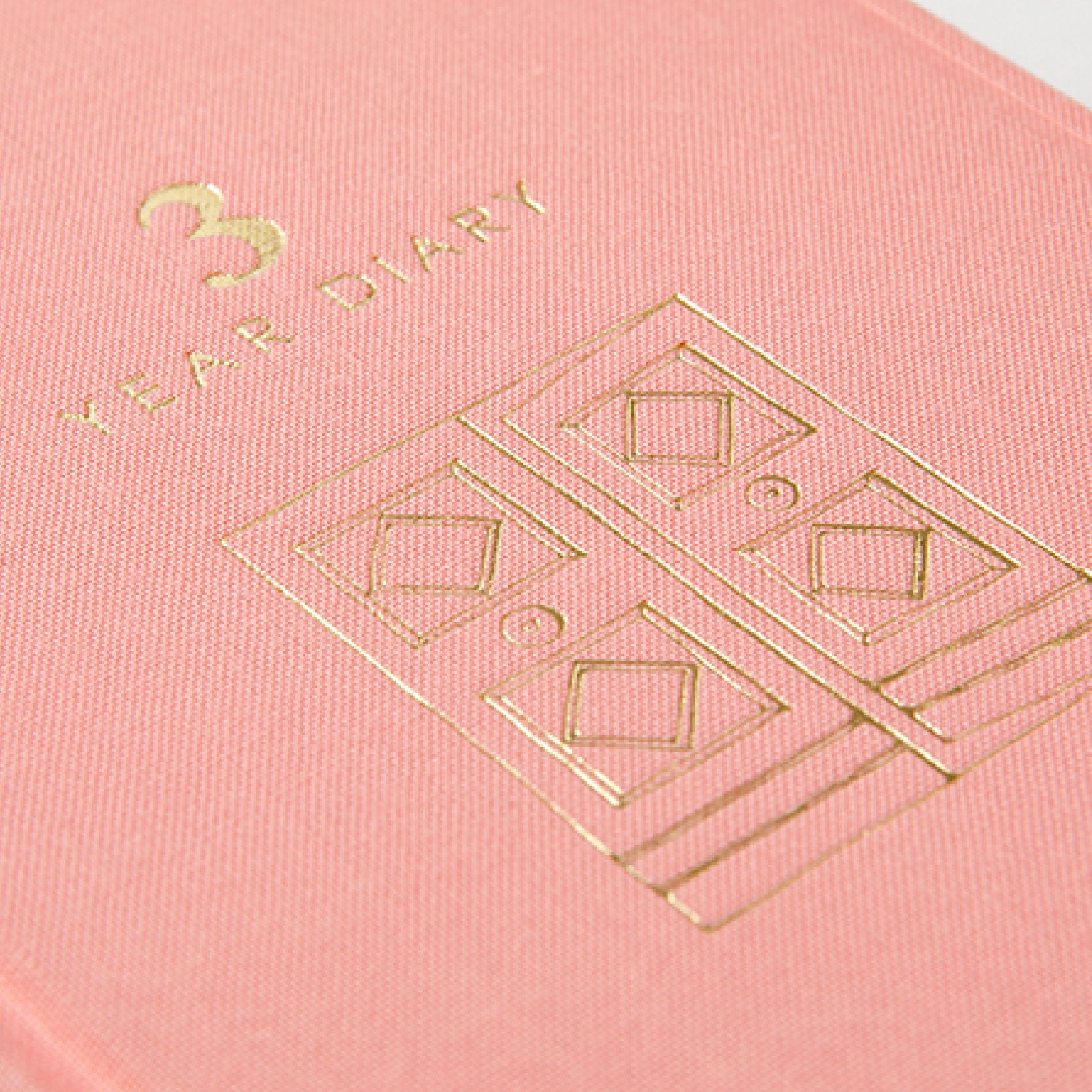 Midori - Daily Journal - Mini - 3 Years - Pink <Outgoing>