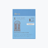 Midori - Daily Journal - Mini - 5 Years - Blue