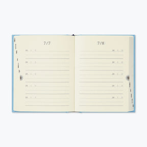 Midori - Daily Journal - Mini - 5 Years - Blue