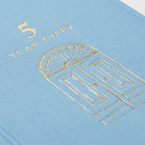 Midori - Daily Journal - Mini - 5 Years - Blue