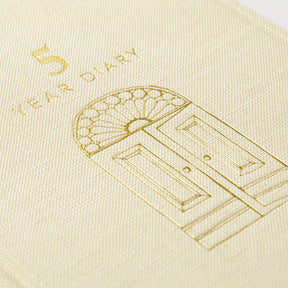 Midori - Daily Journal - Mini - 5 Years - Beige