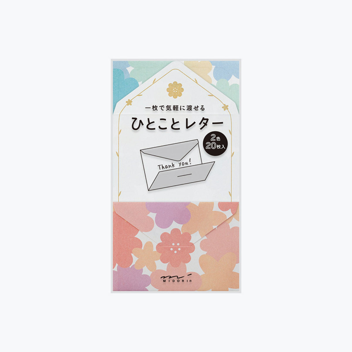 Midori - Letter Set - Mini - Floral