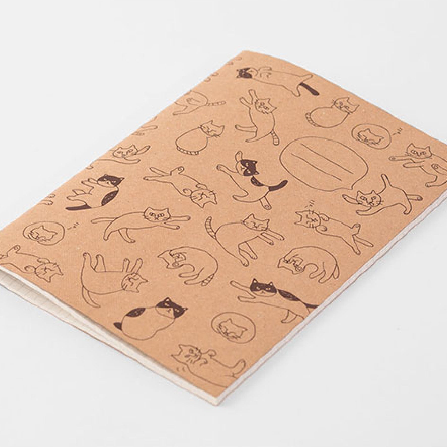 Midori - Notebook - Cat Pattern - A5
