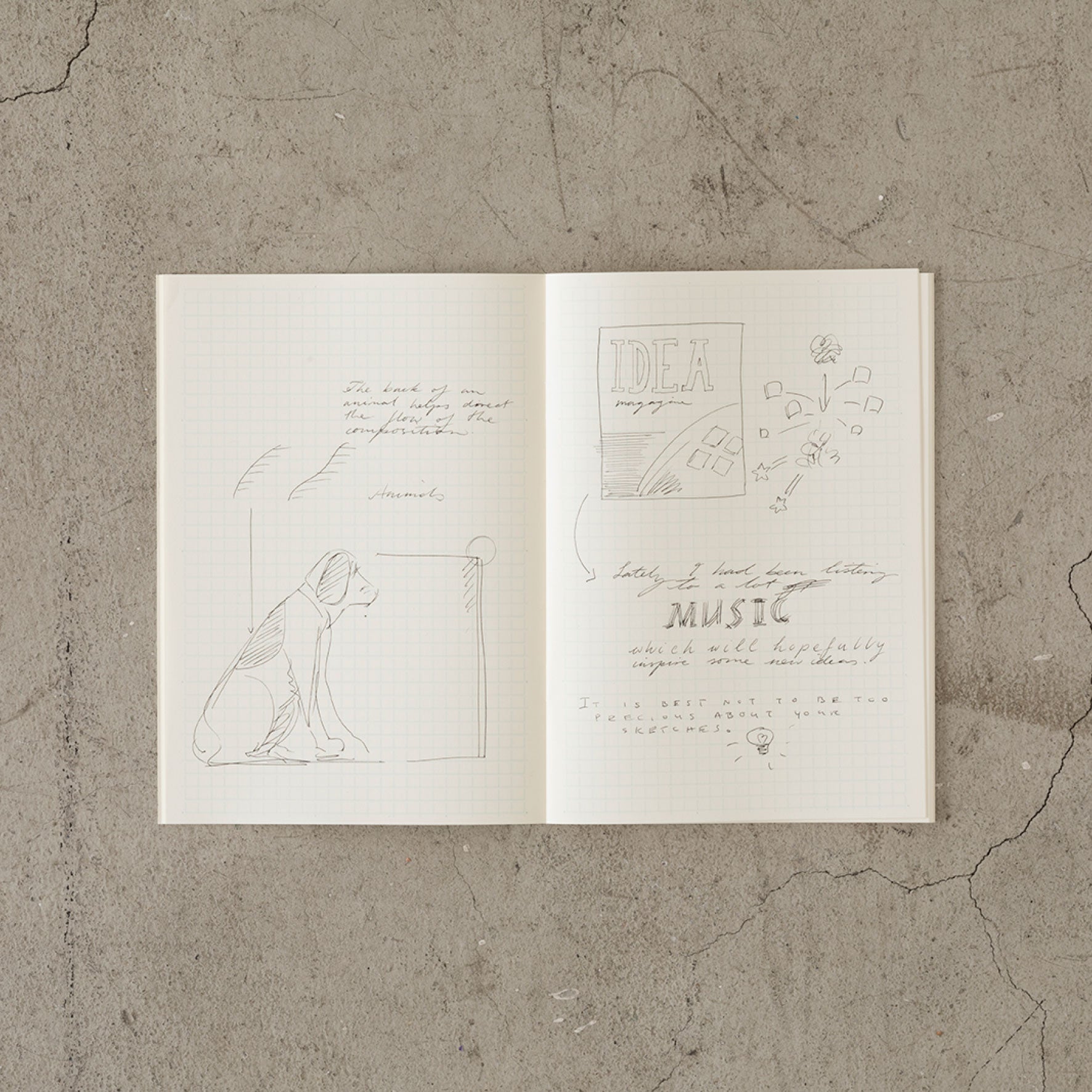 Midori - Notebook - MD Paper - Light - B6 Slim - Grid <Outgoing>