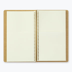 Midori - Notebook - Spiral Ring - A5 Slim - Paper Pocket
