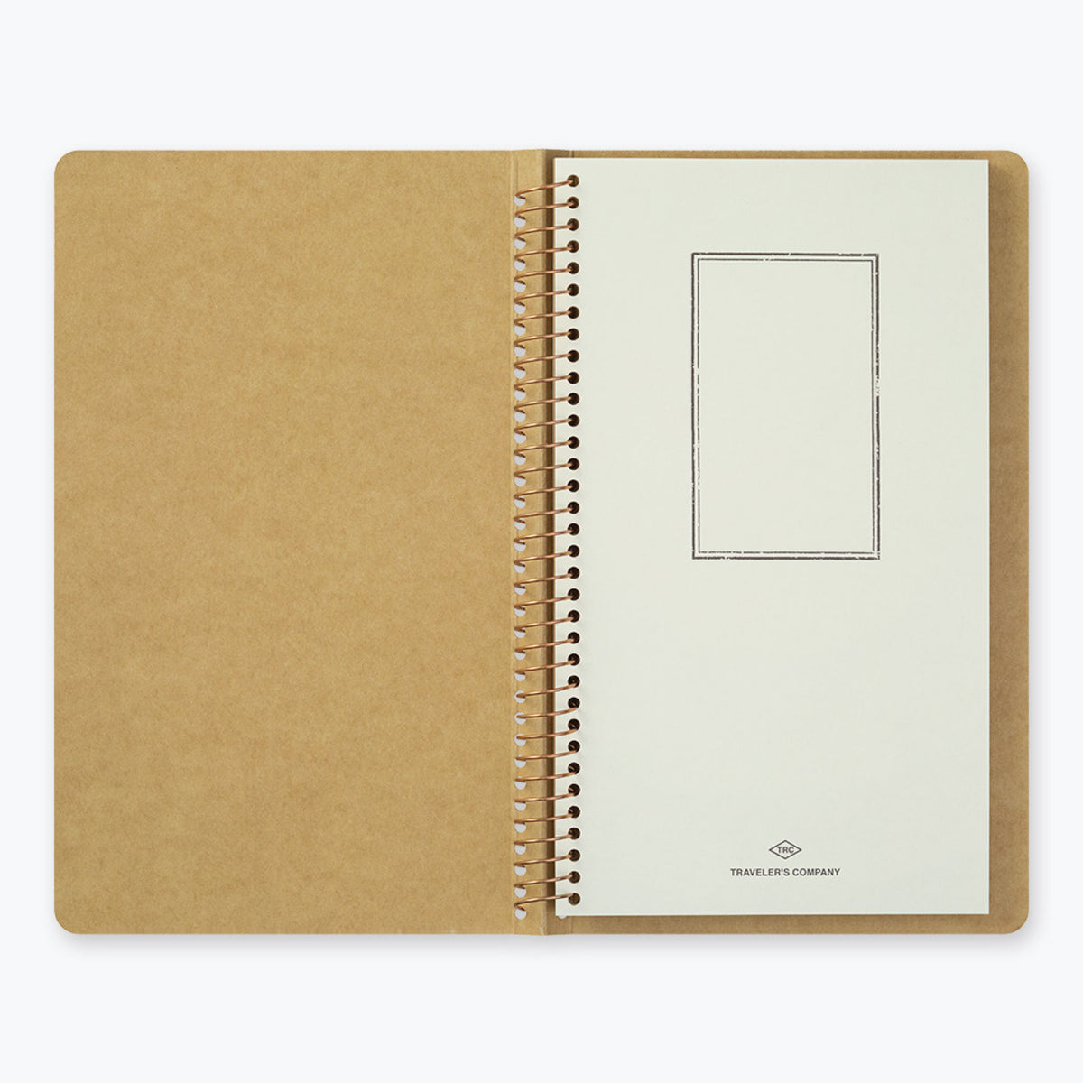 Midori - Notebook - Spiral Ring - A5 Slim - Card File
