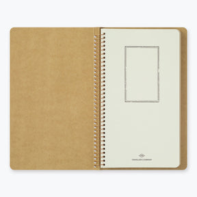 Midori - Notebook - Spiral Ring - A5 Slim - DW Kraft Paper