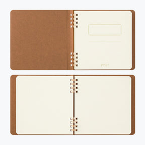 Midori - Notebook - Stamp Series - Brown