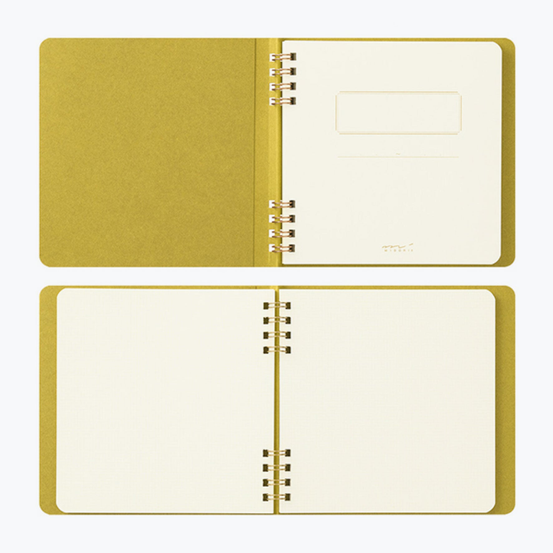Midori - Notebook - Stamp Series - Yellow