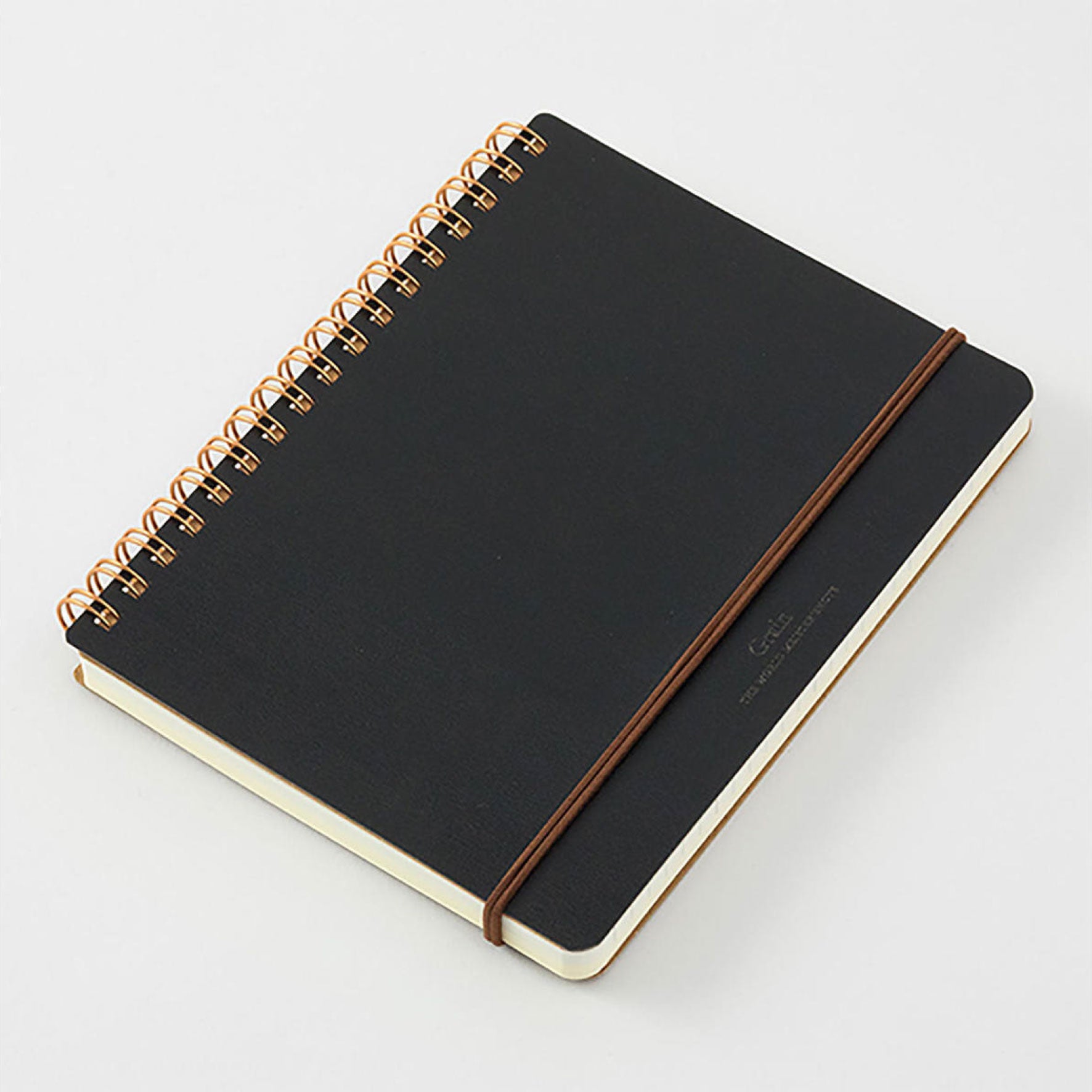 Midori - Notebook - Wire-O - B6 - Black