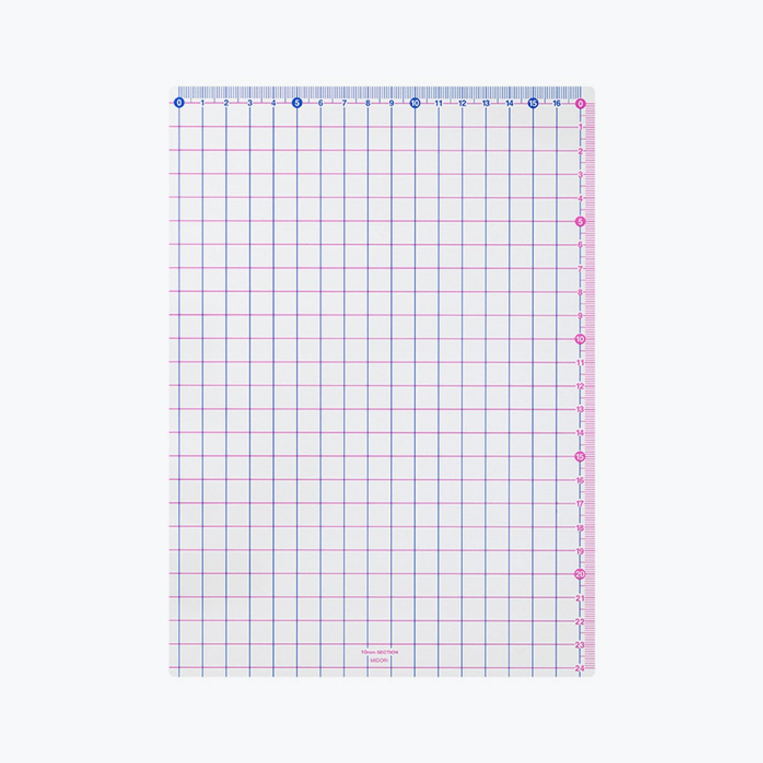Midori - Pencil Board - B5 - Grid 10mm