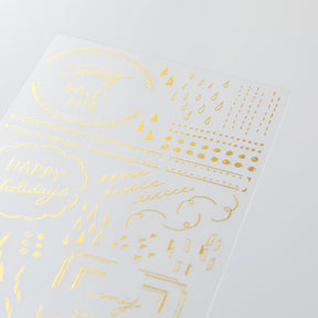 Midori - Planner Sticker - Foil Transfer - Decorative