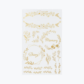Midori - Planner Sticker - Foil Transfer - Floral