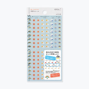 Midori - Planner Sticker - Seal Collection - Weather