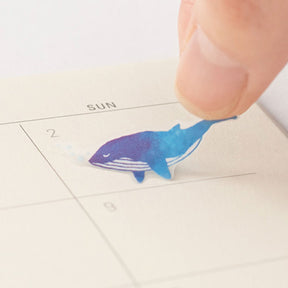 Midori - Planner Sticker - Seal Collection - Blue