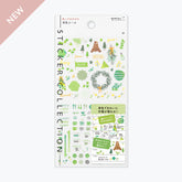 Midori - Planner Sticker - Seal Collection - Green