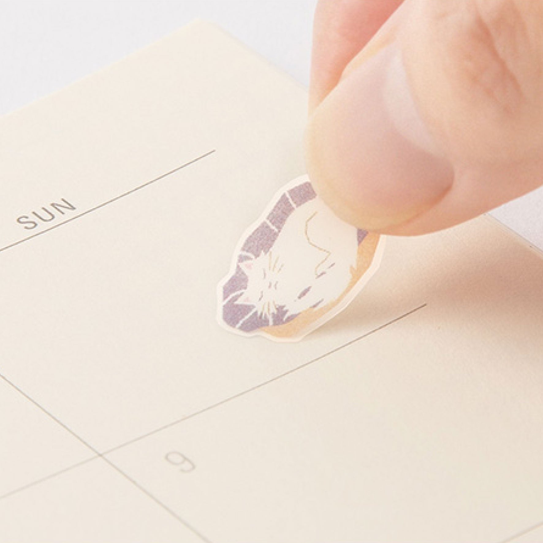 Midori - Planner Sticker - Seal Collection - Lavender