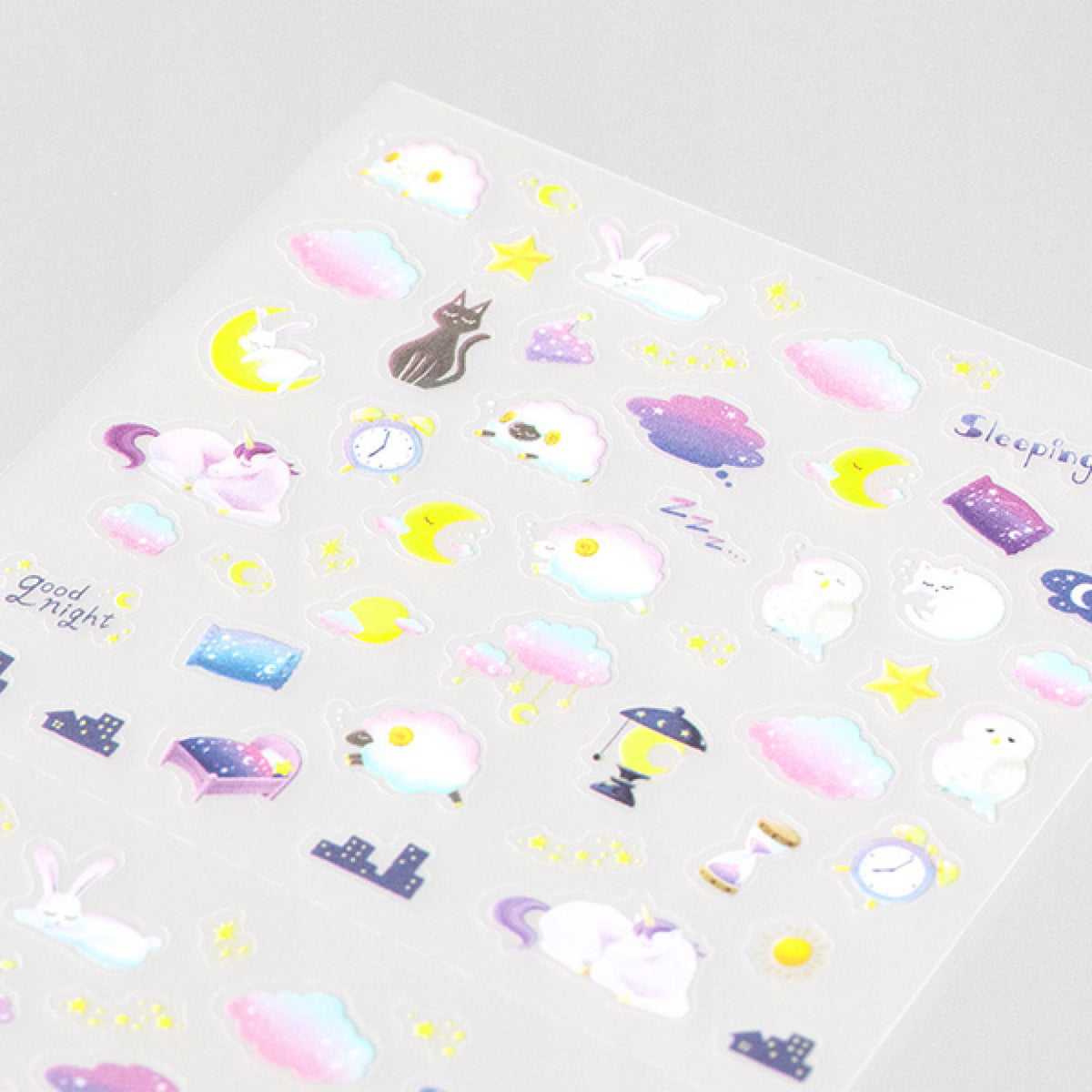 Midori - Planner Sticker - Seal Collection - Night