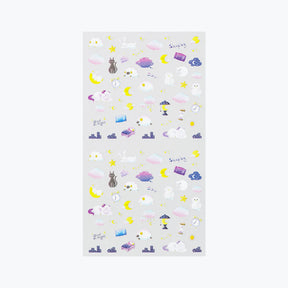 Midori - Planner Sticker - Seal Collection - Night