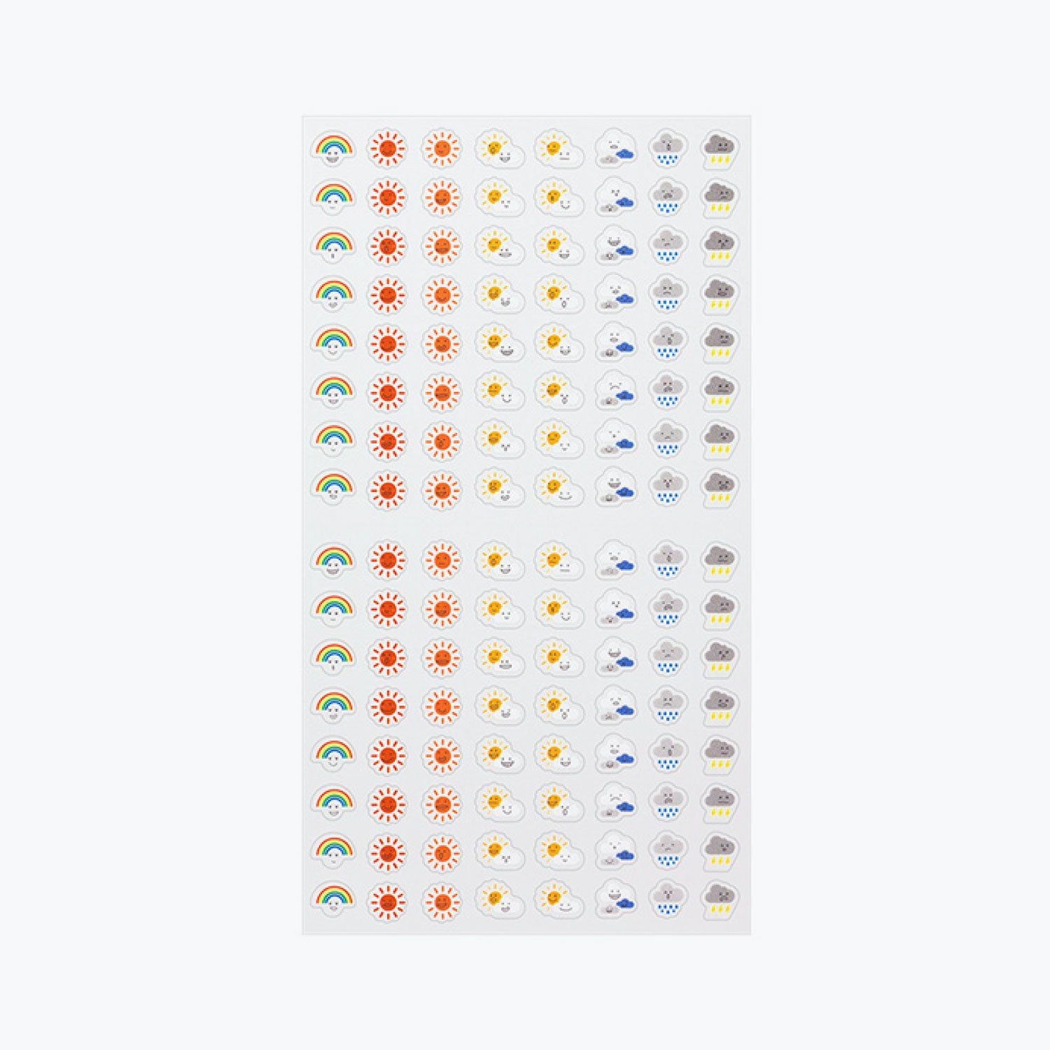 Midori - Planner Sticker - Seal Collection - Weather