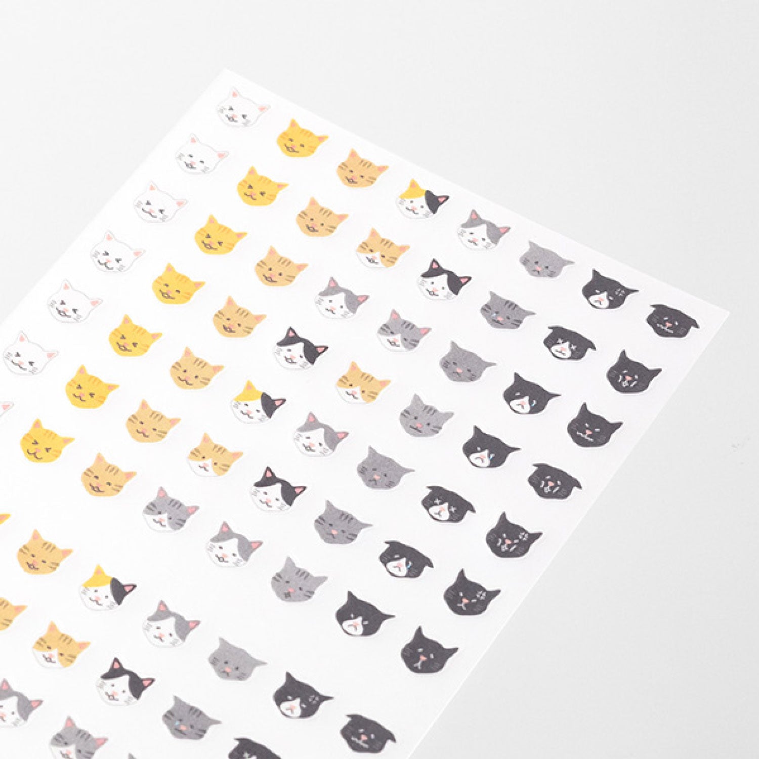 Midori - Planner Sticker - Seal Collection - Cats