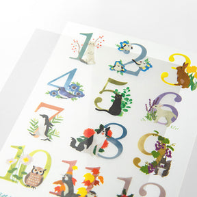 Midori - Sticker Seal - Transfer - Month