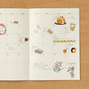Midori - Sticker Seal - Transfer - Month