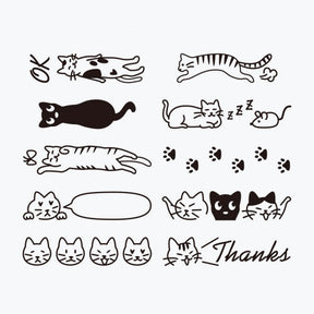 Midori - Stamp - Rotating - Cats