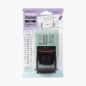 Midori - Stamp - Rotating Date - Stationery