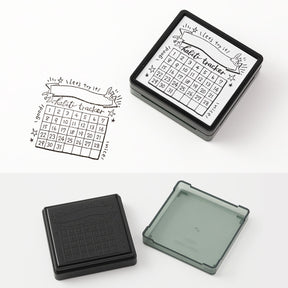 Midori - Stamp - Self-Inking - Habit Tracker