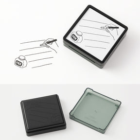 Midori - Stamp - Self-Inking - Writing