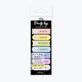 Midori - Sticker Seal - Daily Log - Colour