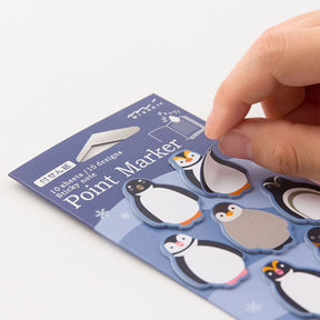 Midori - Sticker Seal - Point Marker - Penguin
