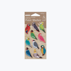 Midori - Sticker Seal - Point Marker - Bird