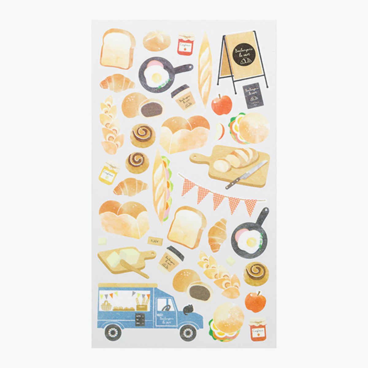 Midori - Sticker Seal - Sticker Marché - Bread <Outgoing>