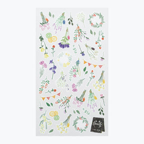 Midori - Sticker Seal - Sticker Marché - Dried Flowers