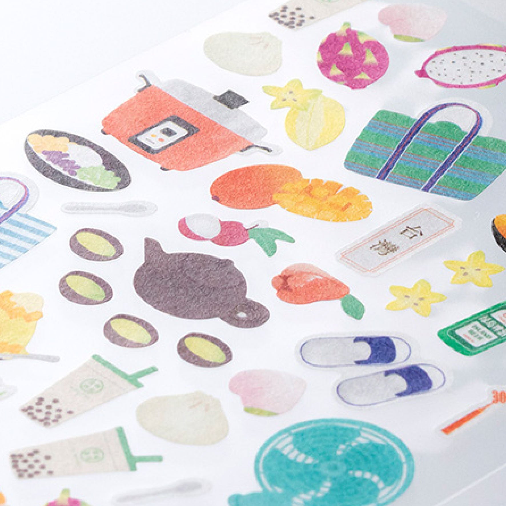 Midori - Sticker Seal - Sticker Marché - Taiwan