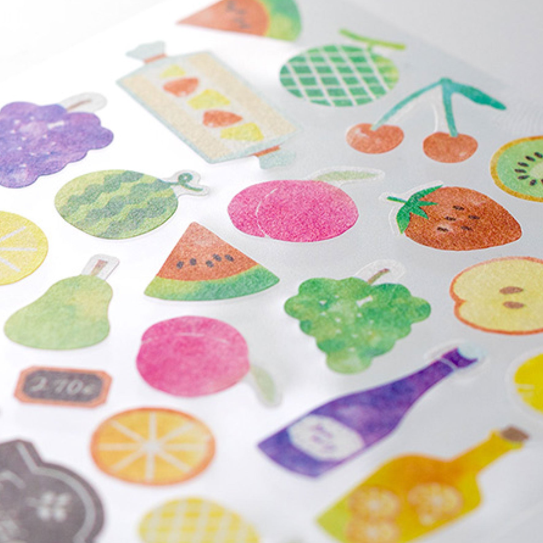 Midori - Sticker Seal - Sticker Marché - Fruit