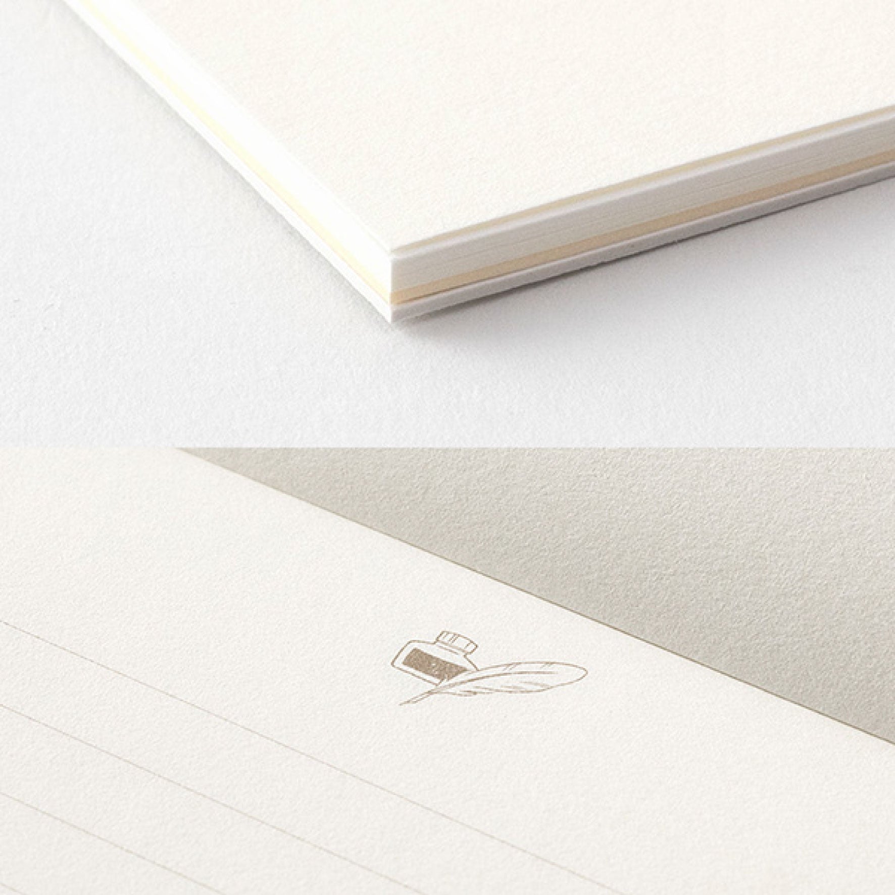 Midori - Writing Pad - A5 - 3 Tones - White