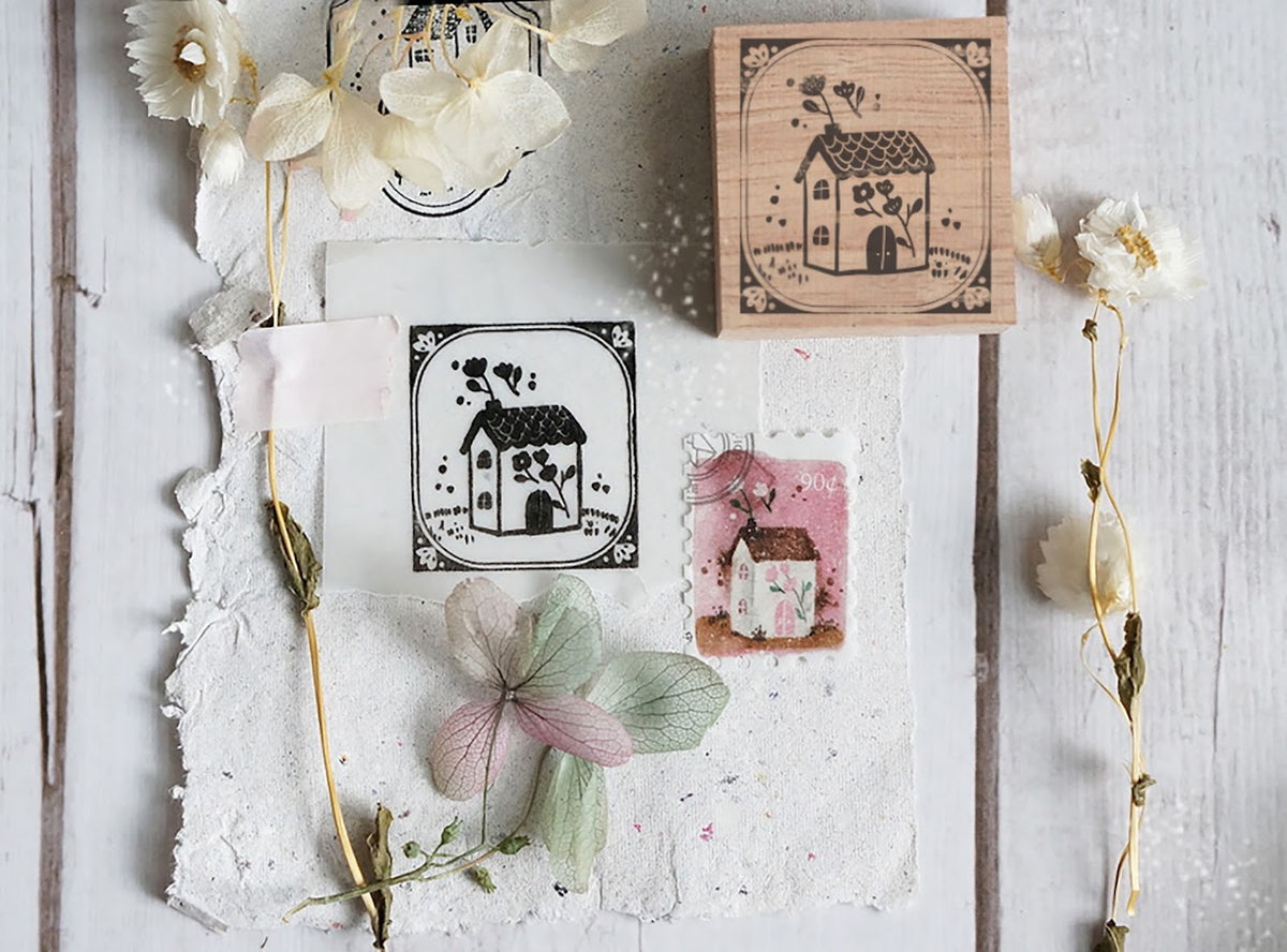 Black Milk Project - Stamp - House (Flower Chimney)