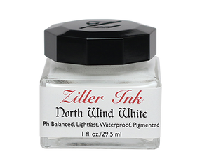 Ziller’s - Calligraphy Ink - North Wind White