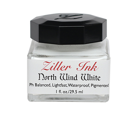Ziller’s - Calligraphy Ink - North Wind White