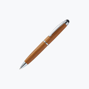 Online Germany - Ballpoint Pen - Mini Wood with Stylus - Bamboo
