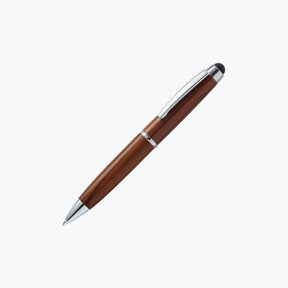 Online Germany - Ballpoint Pen - Mini Wood with Stylus - Rosewood