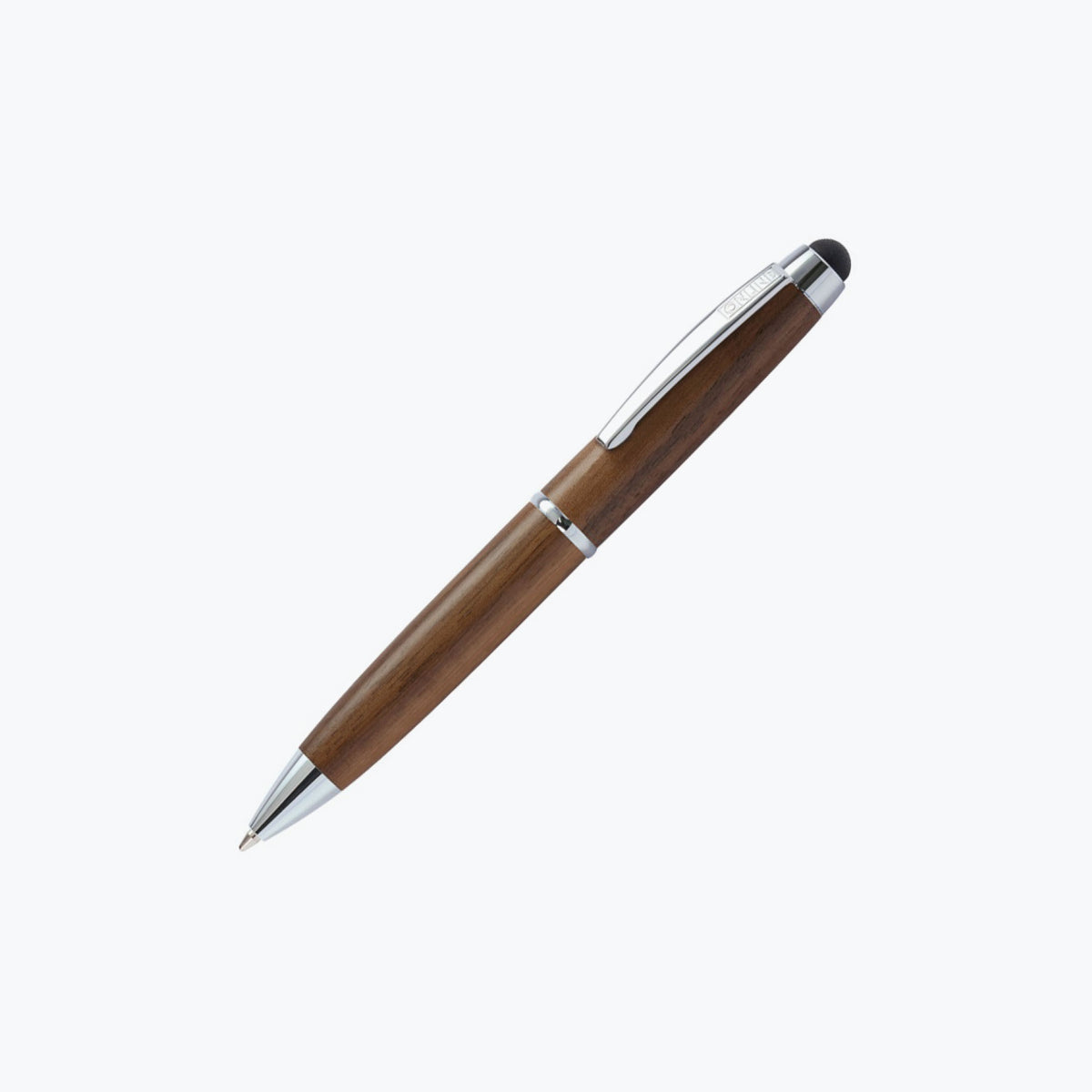 Online Germany - Ballpoint Pen - Mini Wood with Stylus - Walnut